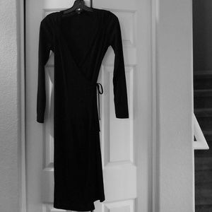 Banana Republic Cocktail Dress, long sleeve wrap